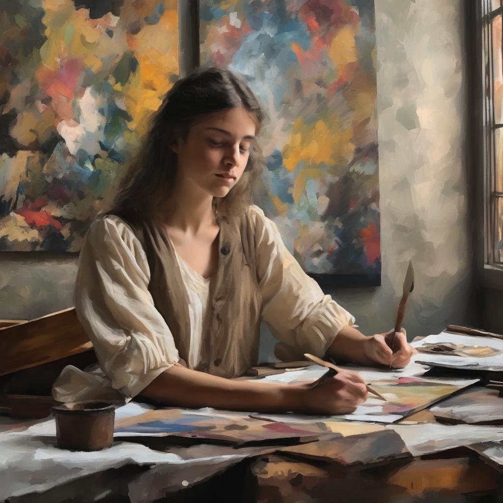 Το Καλλιτεχνικό Υφος και οι Τεχνικές του Ζωγραφικής